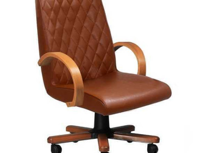 Modern Imitation Leather Swivel Chair Furniture Brown Office Chair Gaming Chair Office Chair